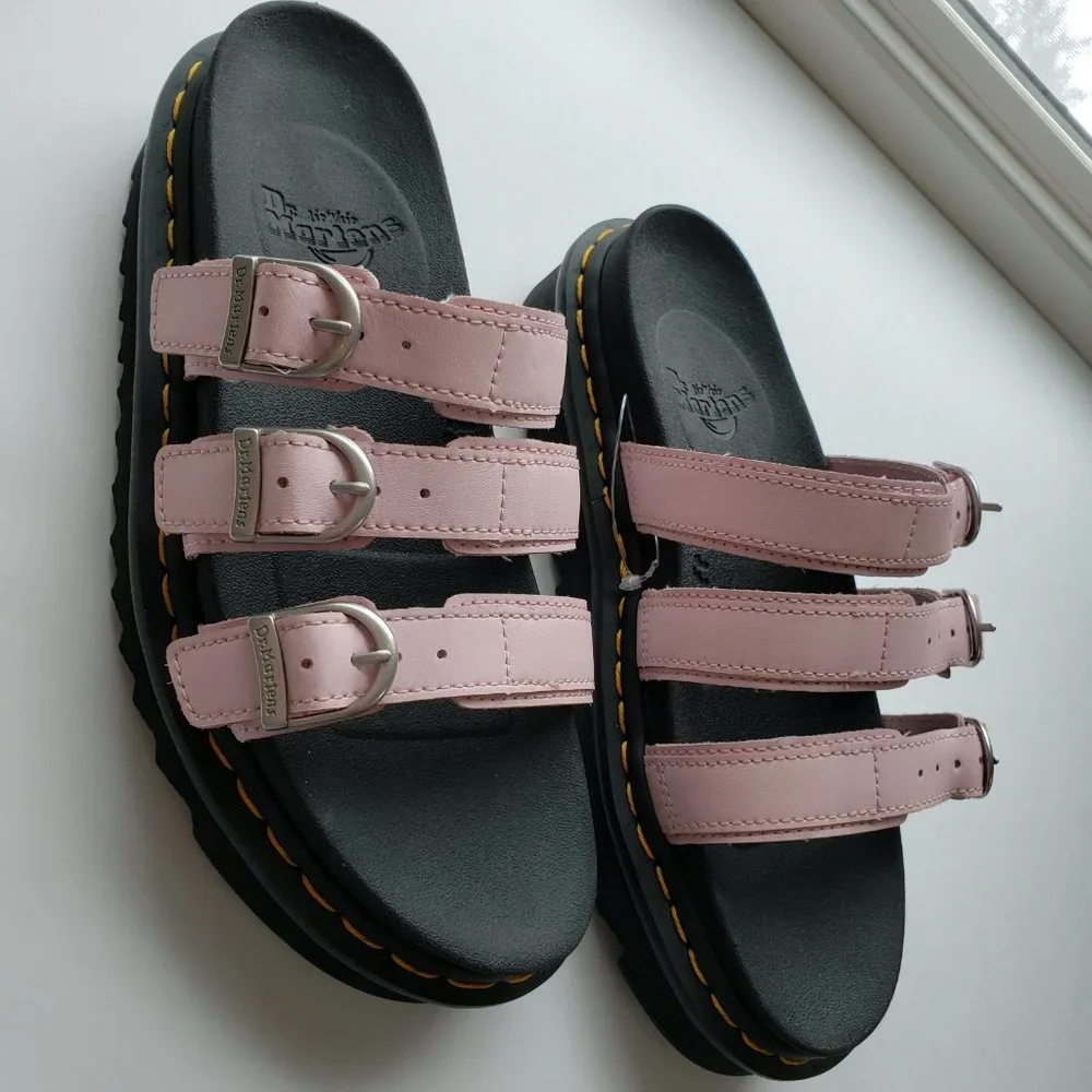 NWOT Dr Martens Pink Platform Sandel. - Picture 7 of 13